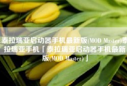 泰拉瑞亚启动器手机最新版(MOD Master)泰拉瑞亚手机「泰拉瑞亚启动器手机最新版(MOD Master)」