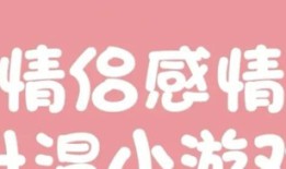 适合情侣室内玩的游戏【室内有啥情侣一起玩的游戏】适合情侣玩的手机游戏「适合情侣室内玩的游戏【室内有啥情侣一起玩的游戏】」