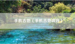 手机吉他（手机吉他调音）