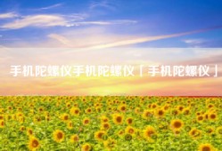 手机陀螺仪手机陀螺仪「手机陀螺仪」