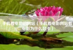 手机看电影的网站（手机看电影网站看电影为什么总卡）