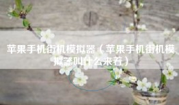 苹果手机街机模拟器（苹果手机街机模拟器叫什么来着）
