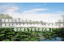 苹果笔记本电池放久了充不进去电vivo手机充不进去电是什么原因「苹果笔记本电池放久了充不进去电」
