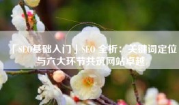 「SEO基础入门」SEO 全析：关键词定位与六大环节共筑网站卓越