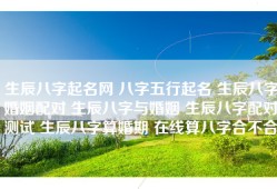 生辰八字起名网 八字五行起名 生辰八字婚姻配对 生辰八字与婚姻 生辰八字配对测试 生辰八字算婚期 在线算八字合不合