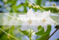 高考志愿填报指南
