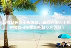 新网站长期不被收录，背后的原因（探究搜索引擎收录机制及其影响）