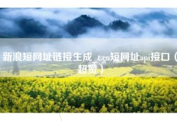 新浪短网址链接生成_t.cn短网址api接口（超赞）