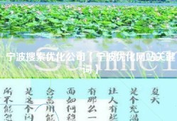 宁波搜索优化公司【宁波优化网站关键词】