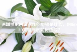 深圳福田网站制作的步骤是什么，网站SEO关键词该如何选取？
