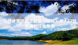 如何使用迅雷下载磁力链接？从入门到精通的详细指南