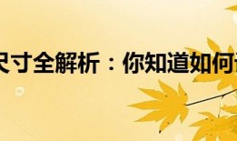 抖音视频尺寸全解析：你知道如何设置最佳尺寸吗？