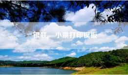 银联pos小票打印模板