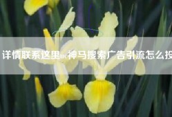 详情联系这里uc神马搜索广告引流怎么投