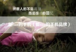 能root的手机（能root的手机品牌）