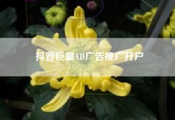 抖音巨量AD广告推广开户