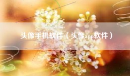 头像手机软件（头像app软件）
