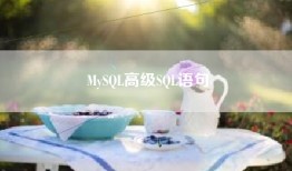 MySQL高级SQL语句