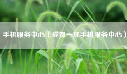 手机服务中心（成都一加手机服务中心）