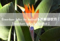 Tenorshare 4uKey for Android手机解锁软件「Tenorshare 4uKey for Android」