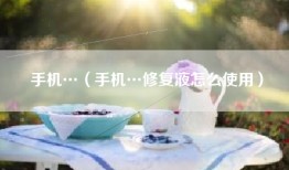 手机…（手机…修复液怎么使用）