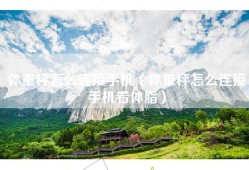 体重秤怎么连接手机（体重秤怎么连接手机看体脂）