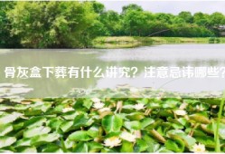 骨灰盒下葬有什么讲究？注意忌讳哪些？