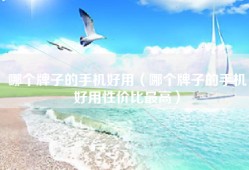 哪个牌子的手机好用（哪个牌子的手机好用性价比最高）