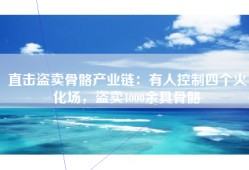 直击盗卖骨骼产业链：有人控制四个火化场，盗卖4000余具骨骼