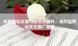 成都网站流量与排名双提升，全方位网站优化推广秘籍