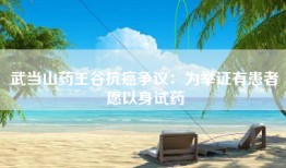 武当山药王谷抗癌争议：为举证有患者愿以身试药