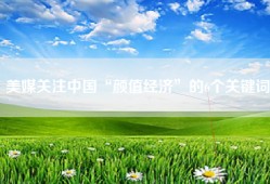 美媒关注中国“颜值经济”的6个关键词