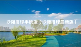 沙滩排球手机版（沙滩排球最新版）