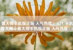 鲁大师手机版正版 人气热度：483℃手机鲁大师「鲁大师手机版正版 人气热度：483℃」