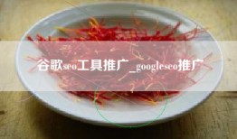 谷歌seo工具推广_googleseo推广