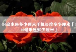 400毫米是多少厘米手机长度多少厘米「400毫米是多少厘米」