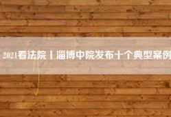 2021看法院丨淄博中院发布十个典型案例