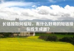 长链接如何缩短，有什么好用的短链接在线生成器？