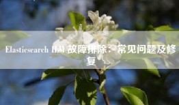 Elasticsearch ILM 故障排除：常见问题及修复