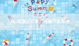 2024年浙江巨量广告是什么意思