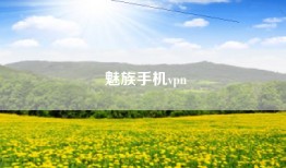 魅族手机vpn