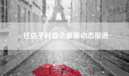 过店子村委会最新动态报道