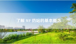 了解 WP 仿站的基本概念