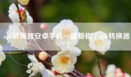 apk转换器安卓手机一键新机「apk转换器」