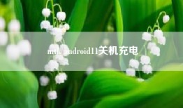 mtk android11关机充电