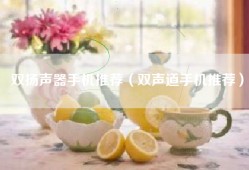 双扬声器手机推荐（双声道手机推荐）