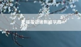 托福英语培训班学费