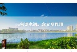 seo名词术语，含义及作用
