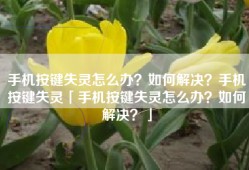 手机按键失灵怎么办？如何解决？手机按键失灵「手机按键失灵怎么办？如何解决？」