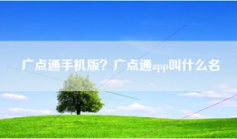 广点通手机版？广点通app叫什么名